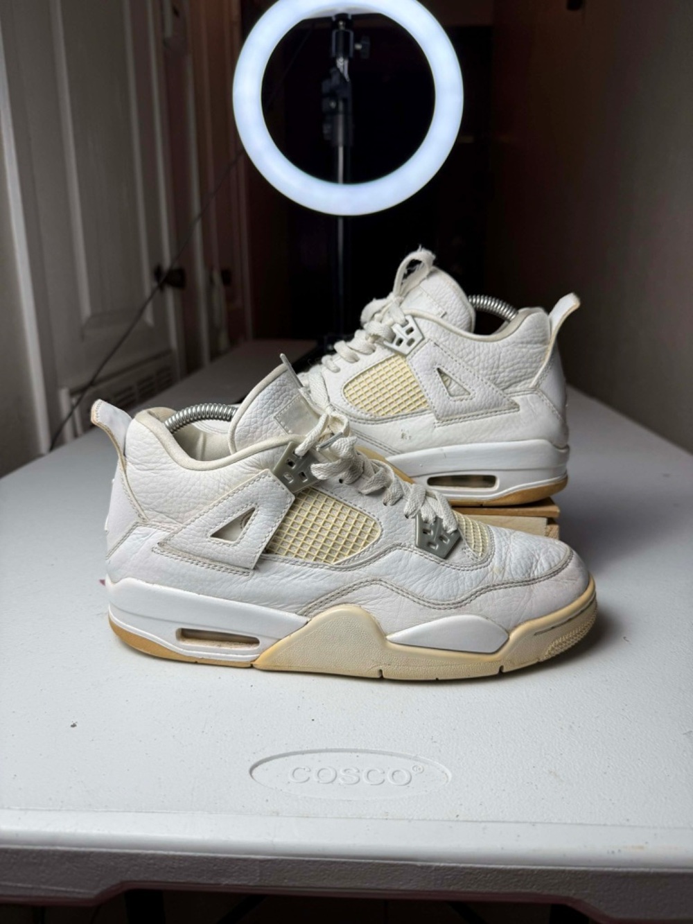 Nike Air Jordan 4 Retro "Pure Money" 2017 408452-100 Sz 7
Worn
